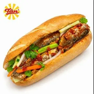 Hình ảnh Bánh Mì Cá Nục Sốt Cà