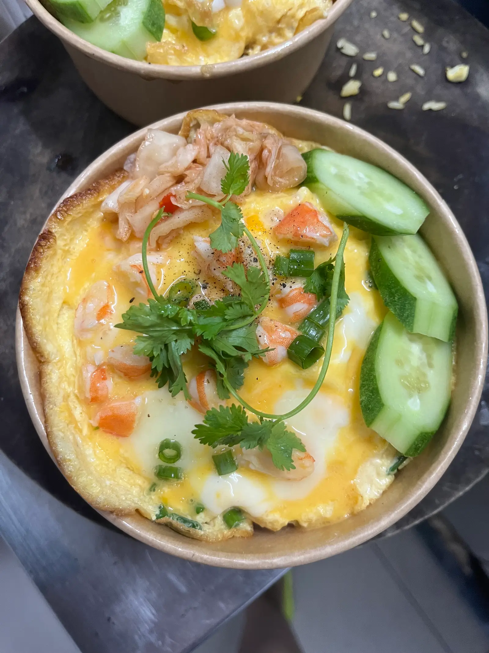 Hình ảnh Cơm Chiên Phủ Trứng Tôm