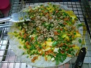Hình ảnh Bánh tráng nướng phô mai bắp