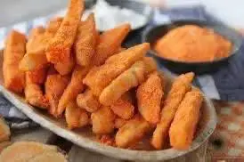 Hình ảnh Khoai lang chiên lắc phô mai