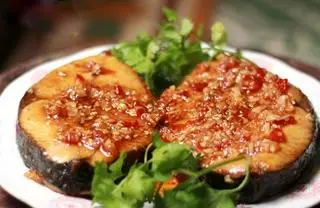 Hình ảnh CÁ NGỪ RIM MẮM TỎI