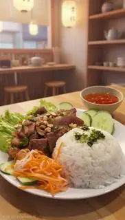 Hình ảnh Cơm thịt nướng