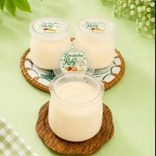 Hình ảnh 10 hũ Sữa chua cream cheese