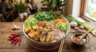 Hình ảnh Bún đậu thập cẩm 