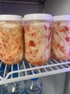 Hình ảnh măng ngâm tỏi ớt 