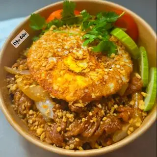 Hình ảnh Nui Xào trứng chiên ,bò xào.
