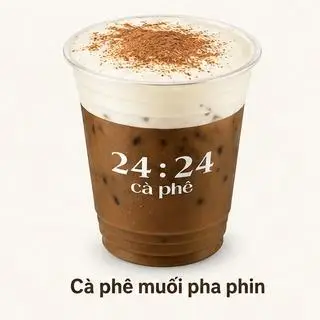 Hình ảnh Cà Phê Muối Pha Phin