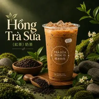 Hình ảnh Hồng Trà Sữa (Free Trân Châu)