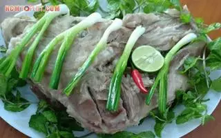 Hình ảnh Cháo má heo. 