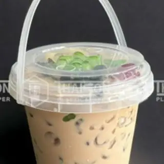 Hình ảnh Trà sữa xô full topping