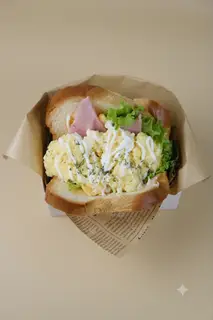 Hình ảnh American ham cheese eggdrop