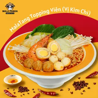 Hình ảnh MalaTang Topping viên (kim chi)