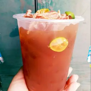 Hình ảnh Trà tắc xí muội - ly 1000ml