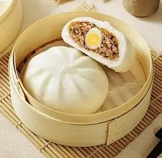 Hình ảnh Bánh Bao Thịt Nạt 2 Trứng Cút