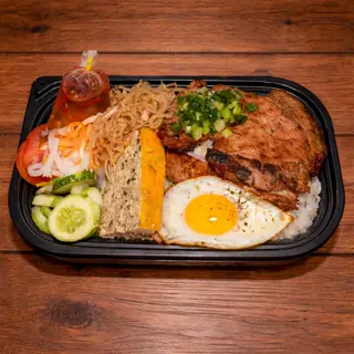 Hình ảnh Combo: 2 hộp Sườn- bì - chả- ốp la & Bún Thịt Nướng
