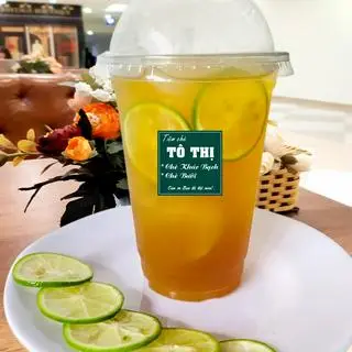 Hình ảnh Trà Quất Khổng Lồ Cốc 1000ml