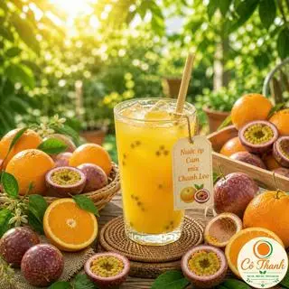 Hình ảnh Nước Ép Cam mix Chanh Leo
