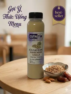 Hình ảnh Sữa gạo hạnh nhân chà là