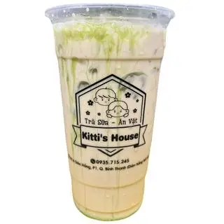 Hình ảnh Trà sữa Ô long lá dứa