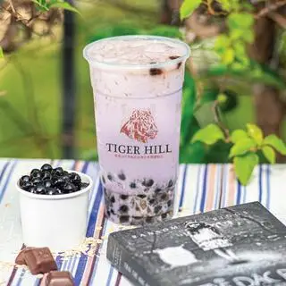 Hình ảnh Sữa tươi khoai môn trân châu đường đen