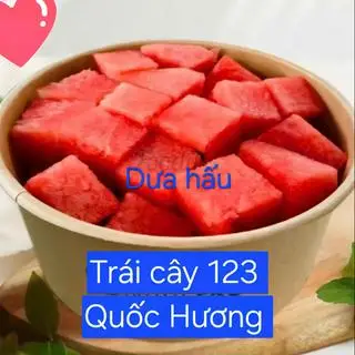 Hình ảnh Dưa hấu cắt sẵn 