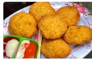 Hình ảnh bánh gà 5 cái. 