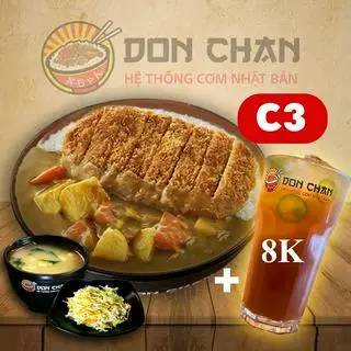 Hình ảnh Combo Carri Thăn Lợn Chiên + Trà Quất Nha Đam Chỉ 8k