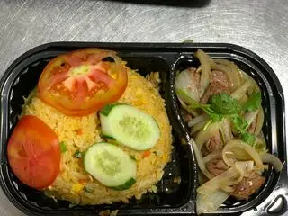 Hình ảnh cơm chiên bò xào 