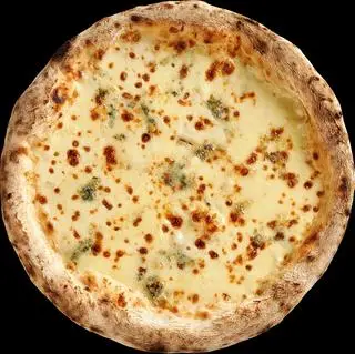 Hình ảnh Bốn loại phô mai - four cheese pizza