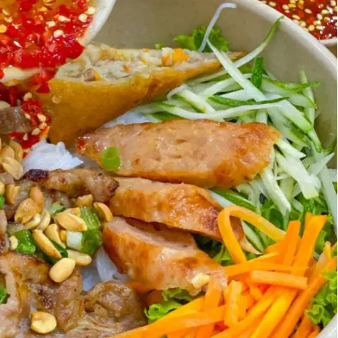 Hình ảnh BÚN NEM Nướng Nha Trang–Chuẩn Vị Đậm Đà
