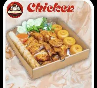 Hình ảnh Combo Gà Nướng +1 Cơm Lam + 5 Bánh Bao