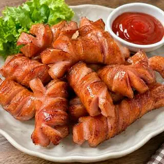 Hình ảnh Xúc xích rán 