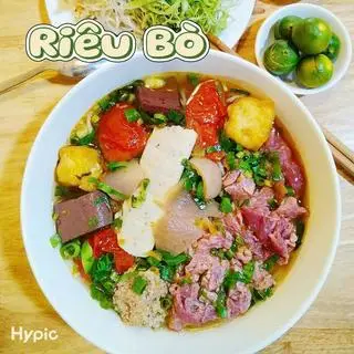 Hình ảnh Riêu Bắp Bò Tái