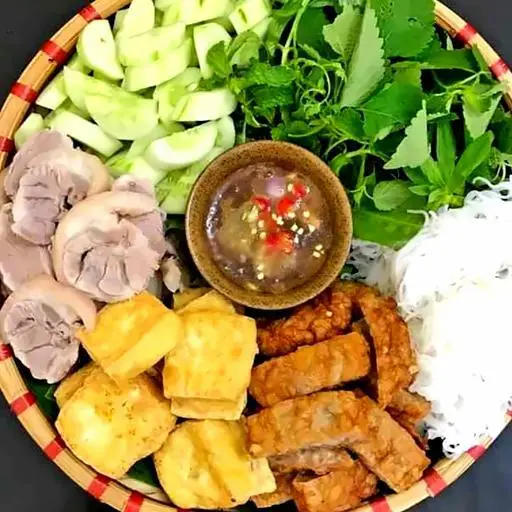 Hình ảnh Bún Đậu Nem Chả Cốm Dồi - Nước Mắm