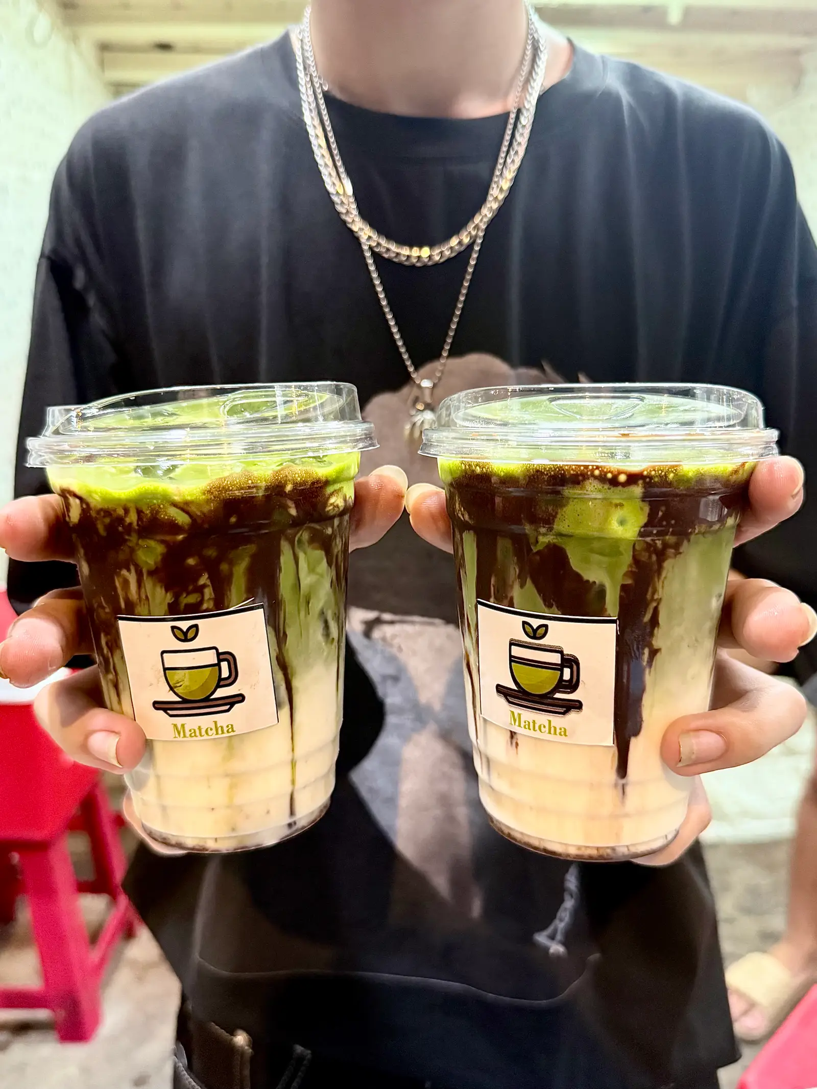 Hình ảnh Matcha latte chocolate