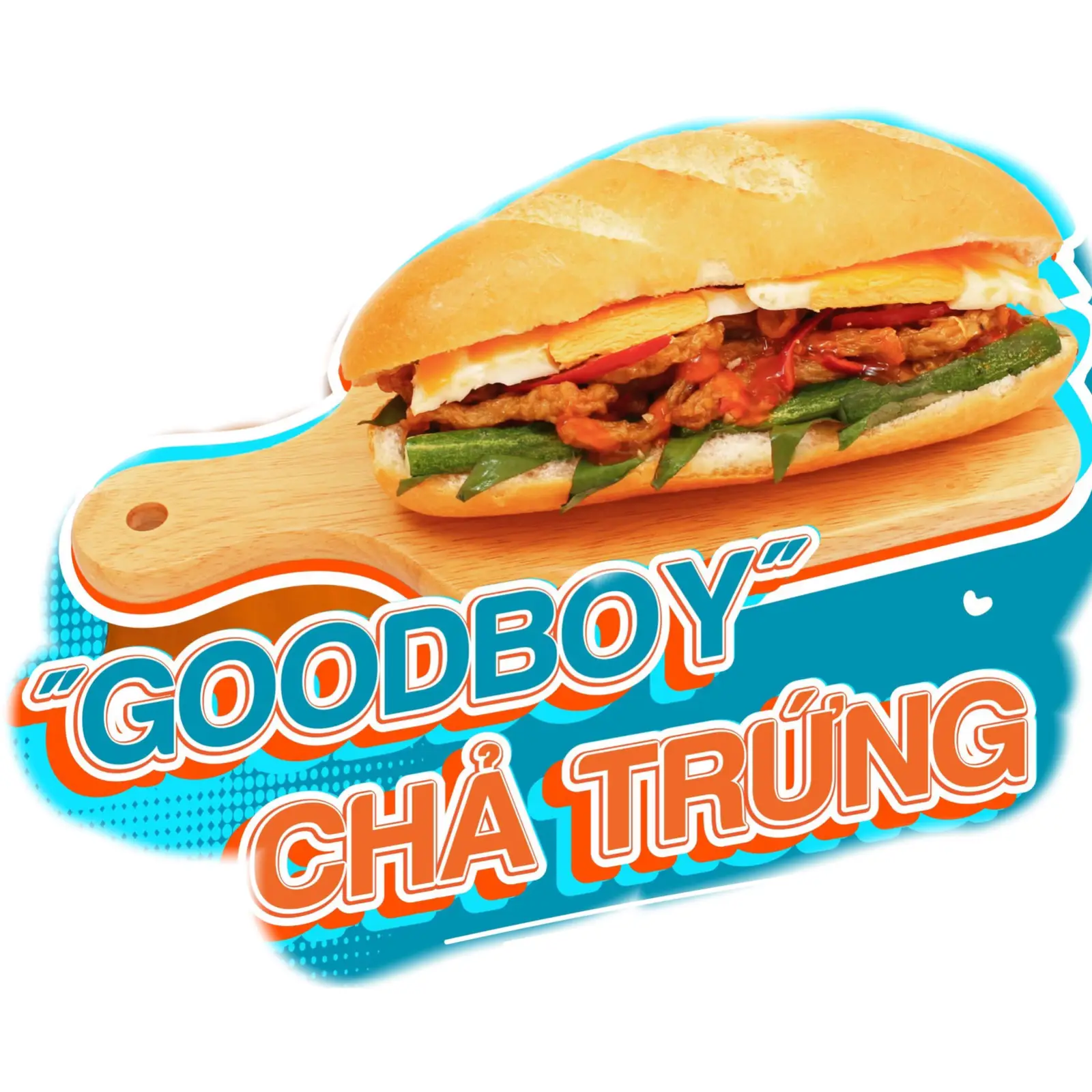 Hình ảnh Bánh mì chả cá - trứng