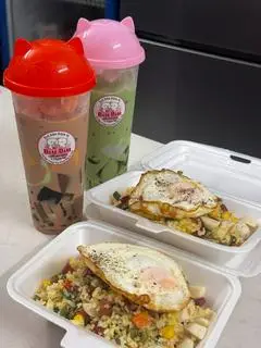 Hình ảnh 2 trà sữa đặc biệt - 2 cơm chiên Dương Châu ốp la
