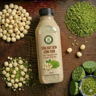 Hình ảnh Sữa hạt sen cốm non