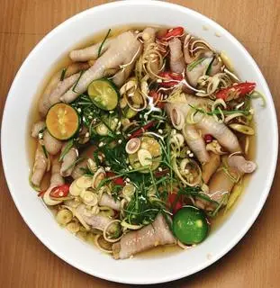 Hình ảnh Chân gà sả tắc - phần nhỏ