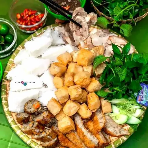 Hình ảnh Bún đậu nem chả cốm - nước mắm