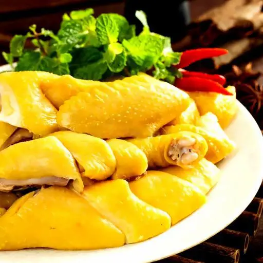 Hình ảnh 1/2 Con Gà Luộc