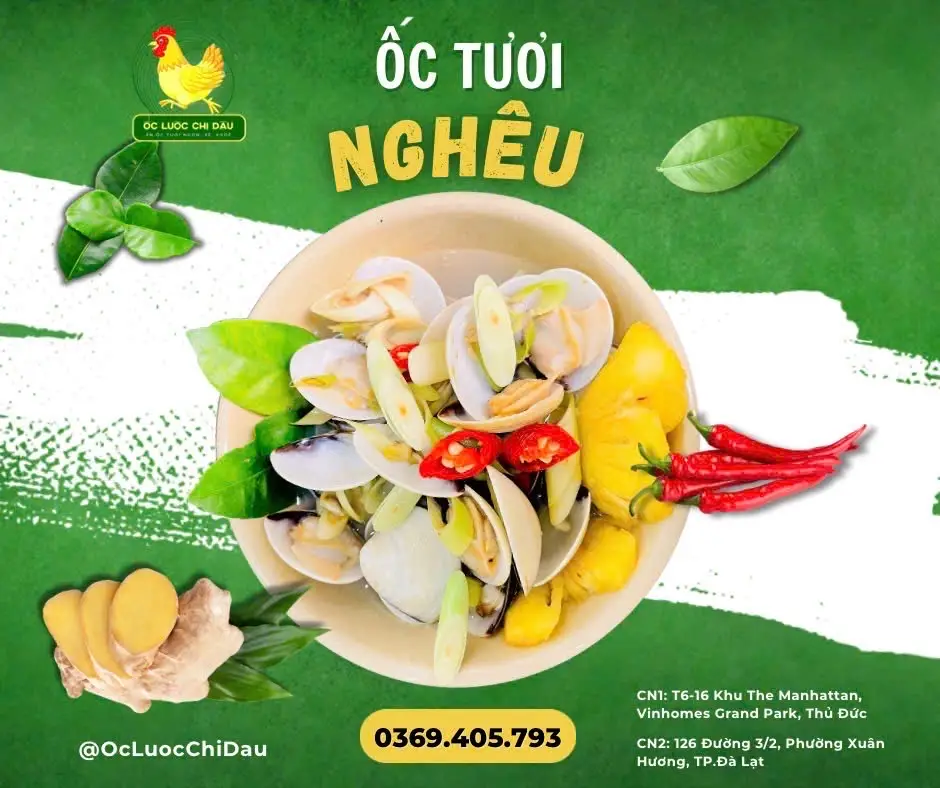 Hình ảnh Nghêu Hấp