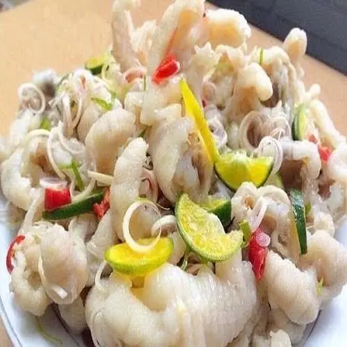 Hình ảnh Chân gà rút xương sả tắc