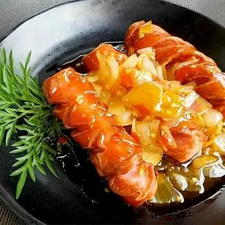 Hình ảnh Xúc Xích Sôt Mắm 
