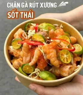 Hình ảnh chân gà sốt thái 