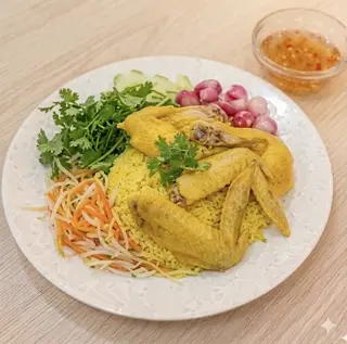 Hình ảnh Cơm gà cánh