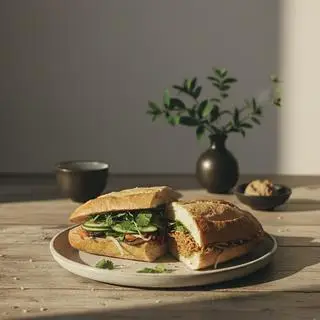 Hình ảnh Bánh Mì Sườn Non
