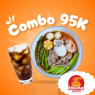 Hình ảnh Combo Bún Thái Thập Cẩm Kèm Nước Ngọt