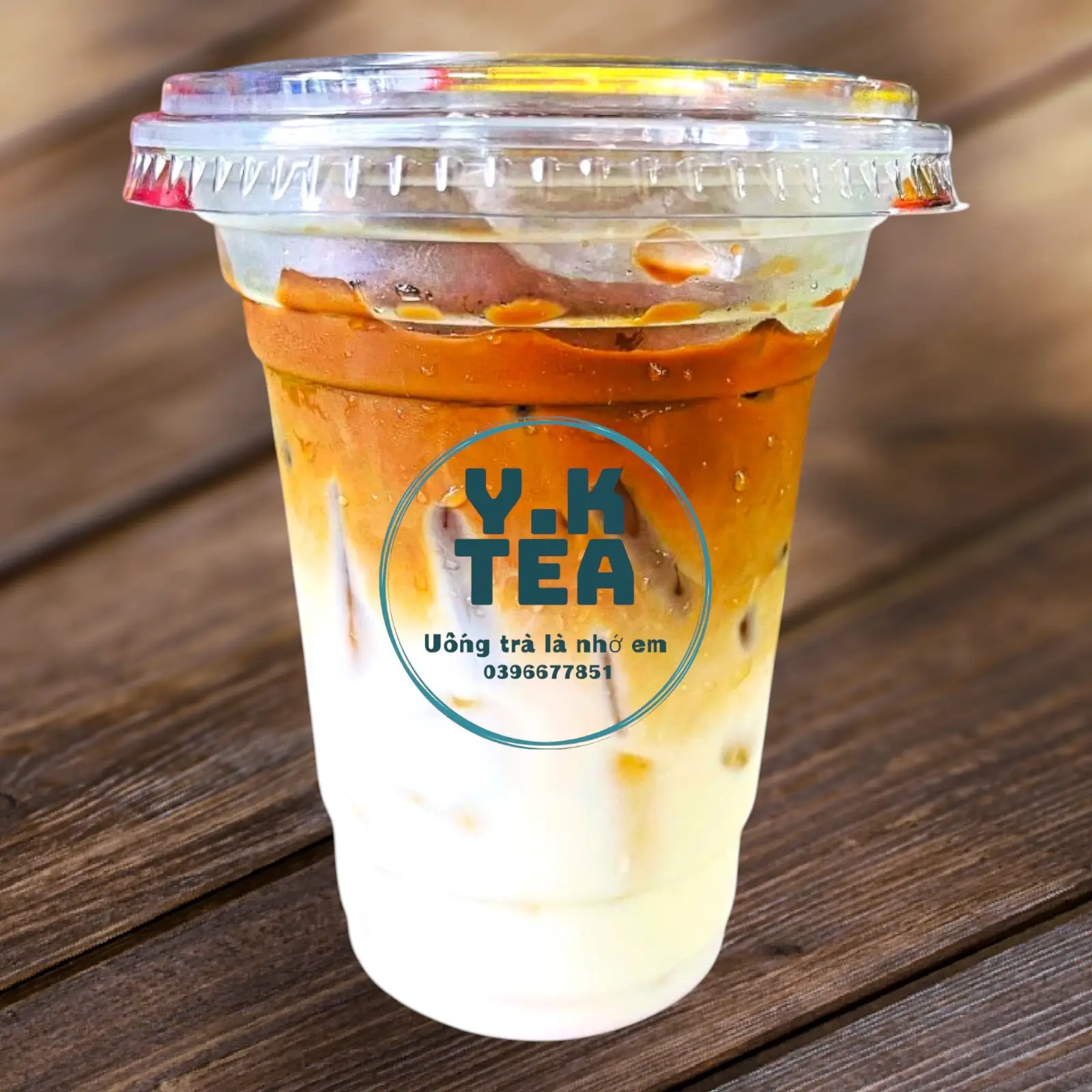 Hình ảnh CÀ PHÊ SỮA TƯƠI LY CHÀ BÁ 800ml