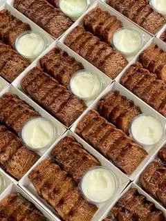 Hình ảnh Bánh bò thốt nốt chấm cốt dừa